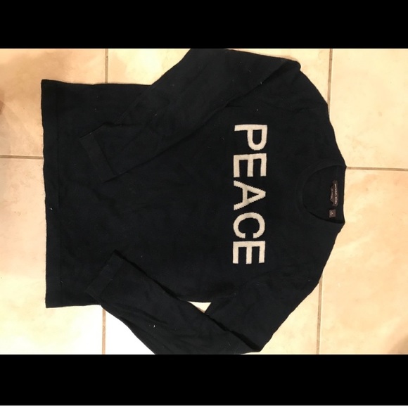 Michael Kors Mens 100% Cashmere Peace Sweater - M - Picture 2 of 5
